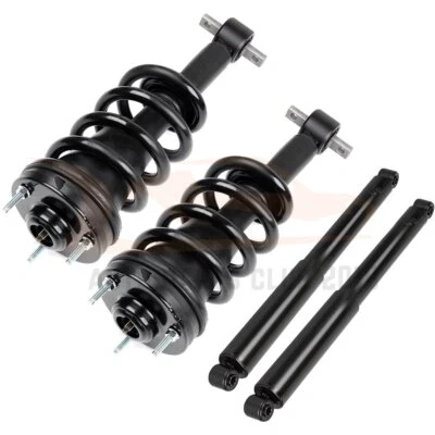 2 Quick Complete Struts Springs & Mount & 2 Shocks For GMC Sierra 1500 2007-2013 Foto 1 de 4