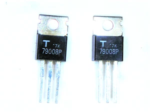 TA79008P Toshiba 8V Negative Voltage Regualtor TO-220 2 pcs - Picture 1 of 1