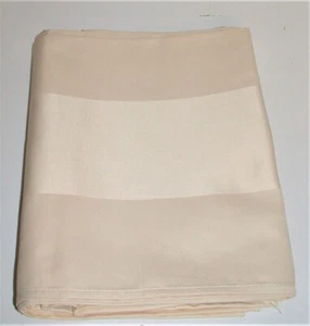 Riegel Satin Border Restaurant Quality Tablecloth ~ Sand 81x81 REDUCED #1 - Picture 1 of 5