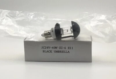 Hikari 24V40W Medical Light Bulb - Black Umbrella JC 24V 40W E11 - Image 1 of 2