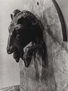ROBERT DOZNEAU Photographer Sculpture Head Aries Photo 1950s - Picture 1 of 1