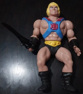 Jumbo MOTU HE-MAN Figure Vinyl 15” MASTERS OF THE UNIVERSE Mexican Bootleg TOY - Picture 1 of 8