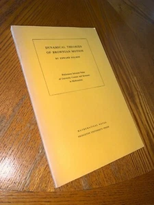 Mathematical Notes Ser.: Dynamical Theories of Brownian Motion by Edward Nelson - Picture 1 of 4