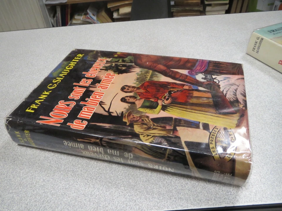 CA4 NOIRS SONT LES CHEVEUX DE MA BIEN AIMEE FRANK G SLAUGHTER PRESSES DE LA CITE - Photo 1/1