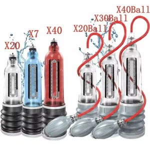 PENIS VACUUM WATER ENLARGER PUMP X20 X30 X40 XTREME PENIS EXTENDER TRAINER PUMP - Picture 1 of 34