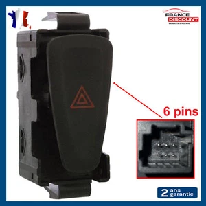 Bouton de Warning Feux Détresse pour DOKKER LODGY LOGAN II SANDERO II 252908988R - Imagen 1 de 7