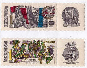 Checoslovaquia 1748 - 1749 con etiquetas MNH OG ¡ENVÍO GRATUITO!! - Imagen 1 de 1