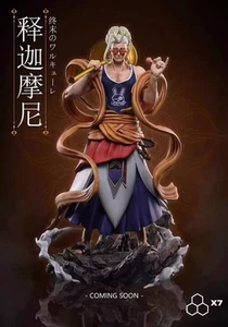 X7 Studio Record of Ragnarok statua Buddha in resina, preordine, scala 1/6, due teste - Foto 1 di 7