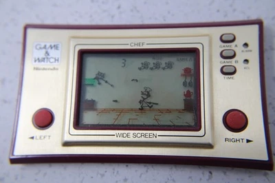 Nintendo Chef FP-24 Game Watch Wide Screen Series 1981 Retro - Image 1 of 4