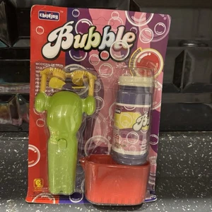 5x Kids Bubble Toy Gift Party Bag Filler Kids Toy Battery Powered Bubble Gun Fan - Picture 1 of 4