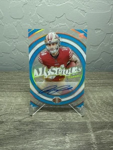 2024 Panini Illusions Ricky Pearsall Mystique Blue Rookie RC Auto /35 #14 49ers - Foto 1 di 1