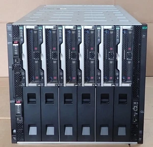 HPE Synergy 12000 Frame Chassis 6x480 G10 W/24x Gold 6240 1.5TB RAM 12x240GB SSD - Picture 1 of 5