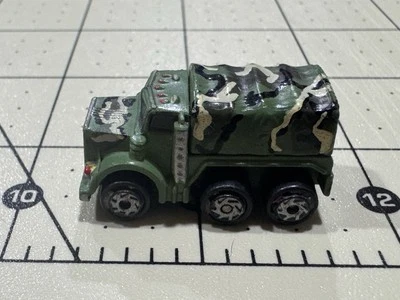 MICRO MACHINES Military Jungle Green Camo Cargo Truck M939A2 - T43 - Image 1 of 4