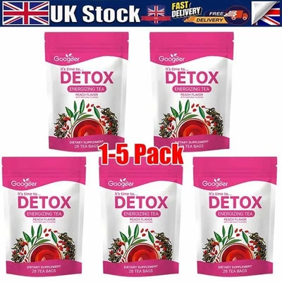 28~140pcs Lulutox Detox Tea Slimming Weight Loss Tea Bags Fat Burning Diet Tea