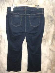 NUEVO CON ETIQUETAS VAQUEROS BOOTCUT TORRID FIRST AT FIT TALLA 16 CORTOS... ¡¡GUAU!!! - Imagen 1 de 6
