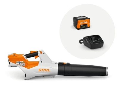 Stihl cordless leaf blower BGA 60 with battery and charger - Image 1 of 4