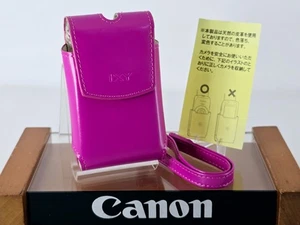 🌸[Top MINT] Canon IXY Digital Camera Case Pink From JAPAN - Picture 1 of 14