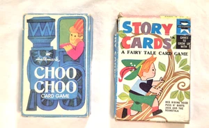Vintage Hallmark Choo Choo and Ed-u-cards Story Fairy Tale Childrens Card Games - Picture 1 of 14