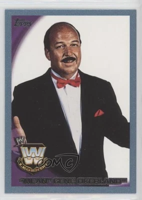 2010 Topps WWE Blue /2010 Gene Okerlund #99 - Image 1 of 2