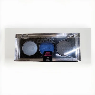 Maybelline New York EYESTUDIO - Eyeshadow TRIO #10  Blue Freeze - Image 1 of 2