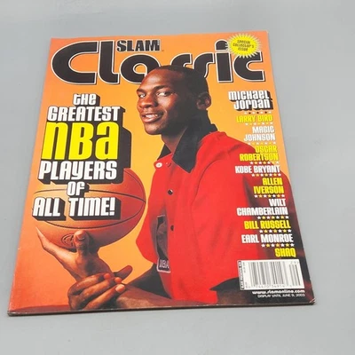 Vintage 2003 Slam Classic Magazine Michael Jordan Kobe Bryant NBA Greatest Playe - Image 1 of 4
