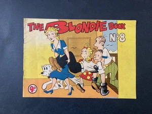 Comic Vintage Aust , Blondie book No 8 - Picture 1 of 2