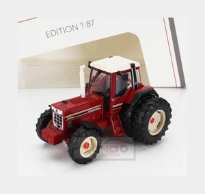 1:87 SCHUCO International 1455 Xl Tractor 1989 Red White 452669700 Model - Picture 1 of 2