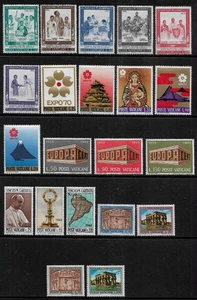 23035 Vatican City Small Collection of Mint LIGHTLY Hinged Stamps - Picture 1 of 1