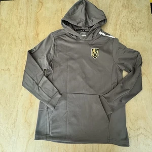 NHL Fanatics Mens Pullover Hoodie Jacket Large Las Vegas Golden Knights Gray - Picture 1 of 11