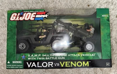 G.I. Joe Valor vs Venom VAMP/TRU exclusivo nuevo 2004 nuevo/sellado Foto 1 de 2