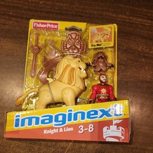 NEU 2012 Fisher Price Imaginext Ritter & Löwe Set Rarität - Bild 1 von 4