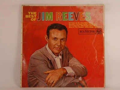 JIM REEVES THE BEST OF JIM REEVES (333) 12 Track LP including Picture Sleeve RCA - Image 1 of 4