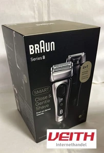 Braun Series 8 Rasierer Herren mit 4+1 Reinigungsstation, 60 Min Laufzeit 8567cc - Bild 1 von 1