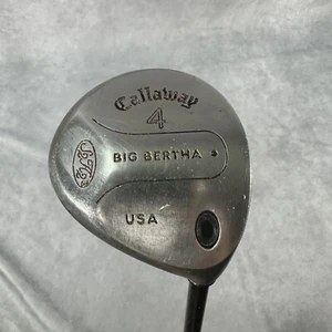 Callaway S2H2 Big Bertha 17 Degree 4 Fairway Wood Firm Flex Graphite Nice! - Picture 1 of 7