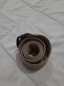 Marine Corps MCMAP Belt - USMC Utility Belt - Military Issue - Light Brown - 31" - Picture 1 of 3