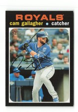 2020 Topps Heritage Cam Gallagher  #299   Kansas City Royals Baseball Card