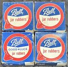 Lot Of 4 Ball Regular Jar Rubbers (12 Rubbers Per Box)