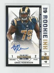 2014 Contenders GREG ROBINSON Rookie Ink Autograph - Picture 1 of 1