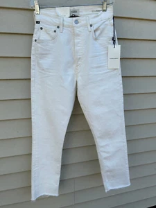 CITIZENS OF HUMANITY Charlotte Crop High Rise Straight Size 23 - Picture 1 of 12