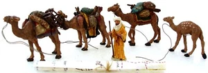 Dept. 56 Holy Land Desert Caravan Set of 5 Merchant & Camels Bethlehem 59914 New - Picture 1 of 16
