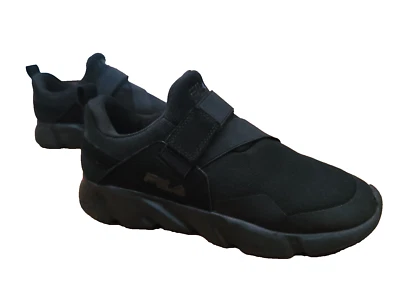 Fila Vastra Unisex Kids Sneakers All Black 3RM01311-001 Size 6.5 Youth - Image 1 of 4