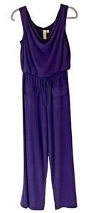NWOT Purple Sleeveless Emma & Michele One-Piece Jumpsuit - Size Small - Picture 1 of 5
