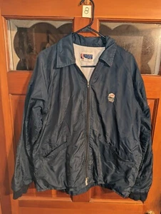 Vtg Roan Valley Golf Course Mountain City TN Jacket Mens L Johnson County Satin - Picture 1 of 7
