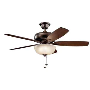 Kichler 330347OBB - Terra 52"  5 Blade Ceiling Fan - Reversible Blades - Picture 1 of 5