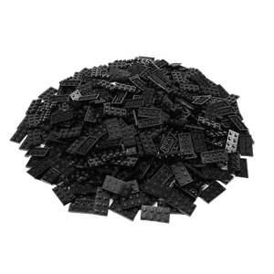 LEGO® 2x4 Bauplatten Schwarz - verschiedene Stückzahlen - Platte 3020 NEU - Bild 1 von 3