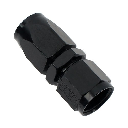 Fragola -12AN Straight Pro-Flow Hose End - Black main image 1
