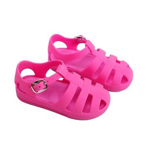 Shoes Kids Sandals Girls Boys Summer Baby Hollow Out Soft Sole Non-slip Flat Chi