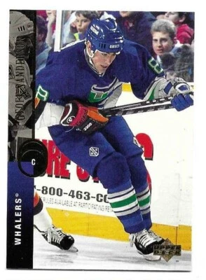 GEOFF SANDERSON 1994-95 UPPER DECK CARD MINT CONDITION - Image 1 of 2