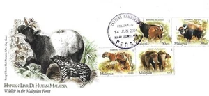 Mazuma *S810 Malaysia FDC 2004 Wildlife in the Malaysian Forest - Picture 1 of 2
