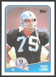 1988 Topps Howie Long Los Angeles Raiders #333 - Picture 1 of 2